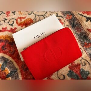 Christian Dior gift with purchase cosmetic bag
